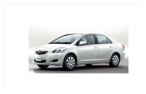 Toyota Belta Auto – 2010/2013 for self-drive rent a car in Pakistan